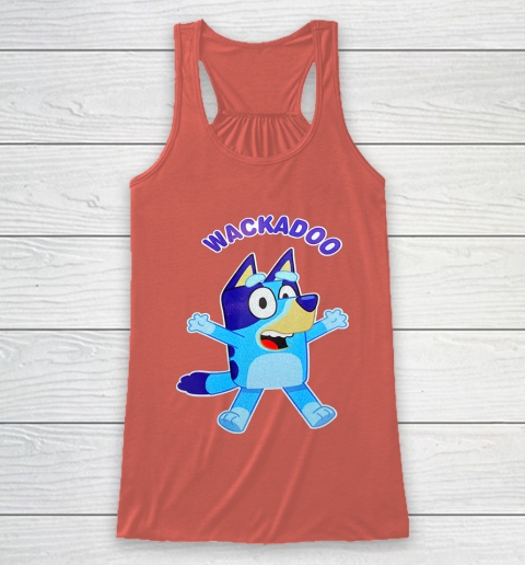 Wackadoo Blueys Love Fathers Day Gift Racerback Tank 2