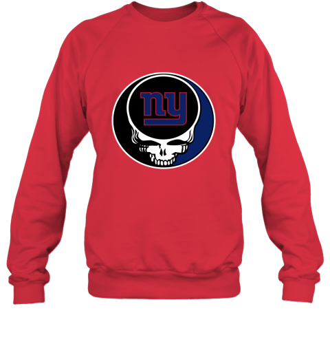 NFL New York Giants Grateful Dead Rock Band Football Sports 3kGnTqYHm6K sweatshirt 35 95 151514 front red