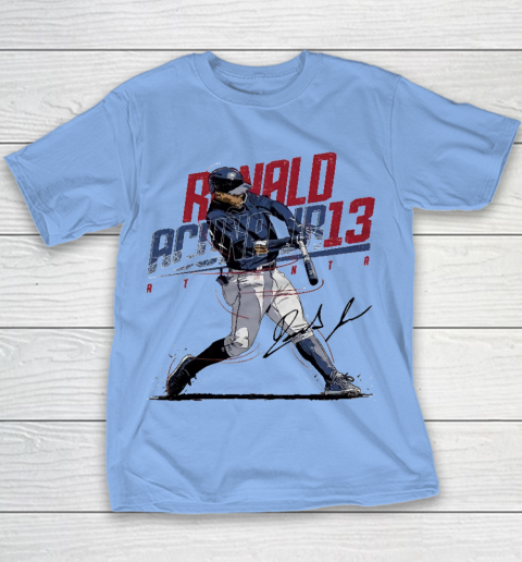 Ronald Acuna Jr 13 Youth T-Shirt 8