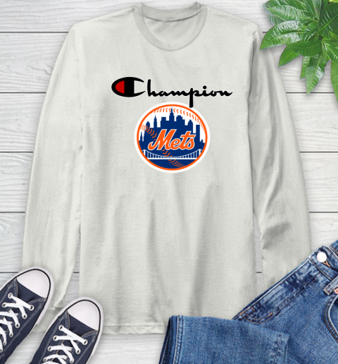 MLB Baseball New York Mets Champion Shirt Long Sleeve T-Shirt 11