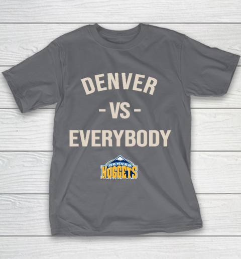 Denver Nuggets Vs Everybody Youth T-Shirt 5