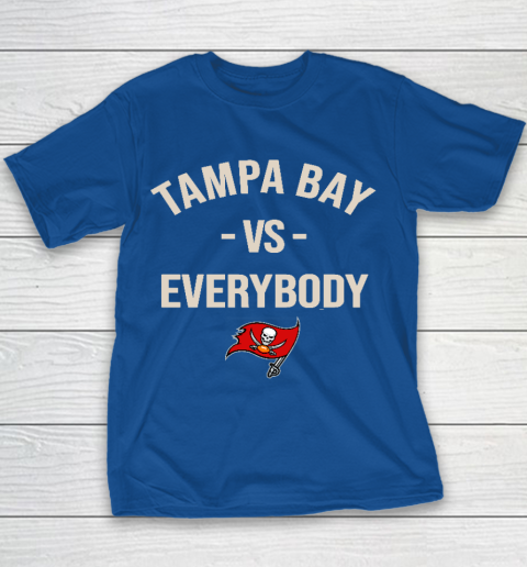 Tampa Bay Buccaneers Vs Everybody Youth T-Shirt 6