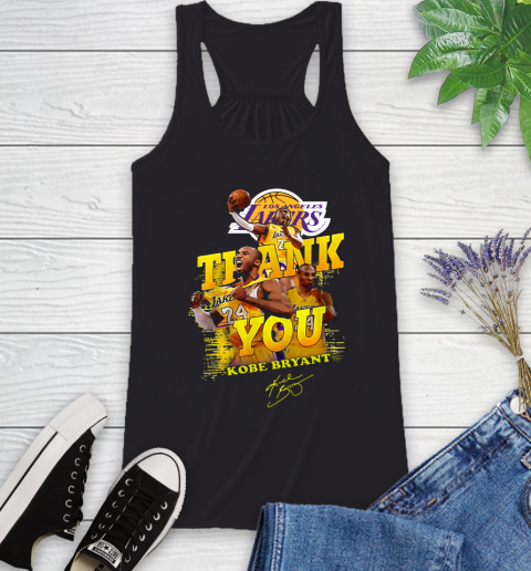 Great Thank you Kobe Bryant Los Angeles Lakers signature shirt 37