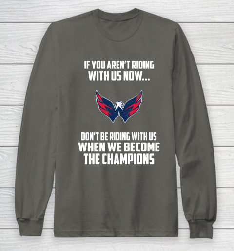 NHL Washington Capitals Hockey We Become The Champions Long Sleeve T-Shirt 5