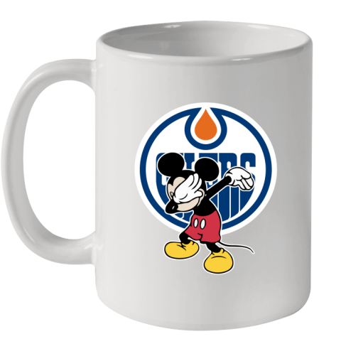 Edmonton Oilers NHL Hockey Dabbing Mickey Disney Sports Ceramic Mug 11oz