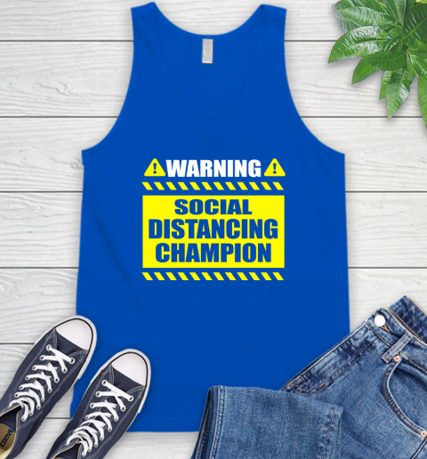Coronavirus Shirt  Warning Social Distancing Champion 69