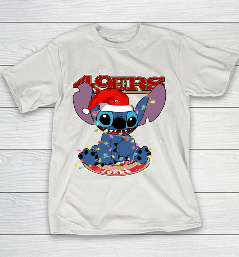San Francisco 49ers NFL Football noel stitch Christmas Youth T-Shirt 8