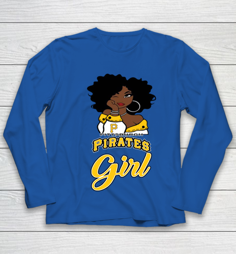 Pittsburgh Piratess Girl MLB Youth Long Sleeve 9