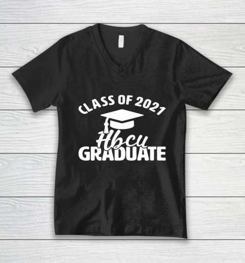 HBCU Alumni Apparel Class Of 2021 HBCU Grad V-Neck T-Shirt