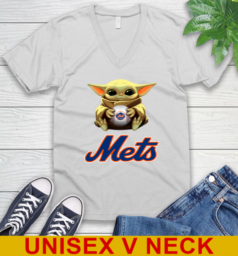 MLB Baseball New York Mets Star Wars Baby Yoda Shirt 49
