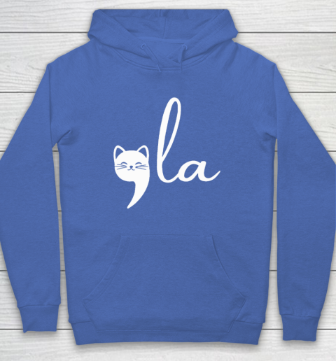 Cat Comma La Kamala Harris For President 2024 Election Hoodie 5