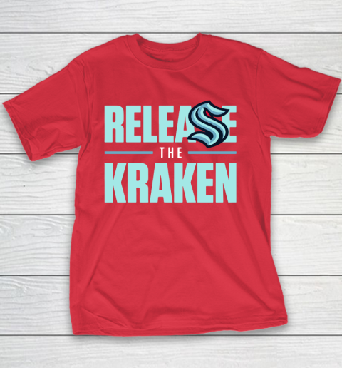 Release The Kraken T Shirt – Seattle Kraken Youth T-Shirt 15