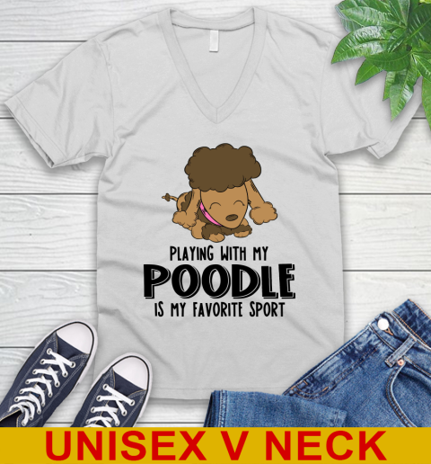 Playing with my poodle is my favorite sport 43