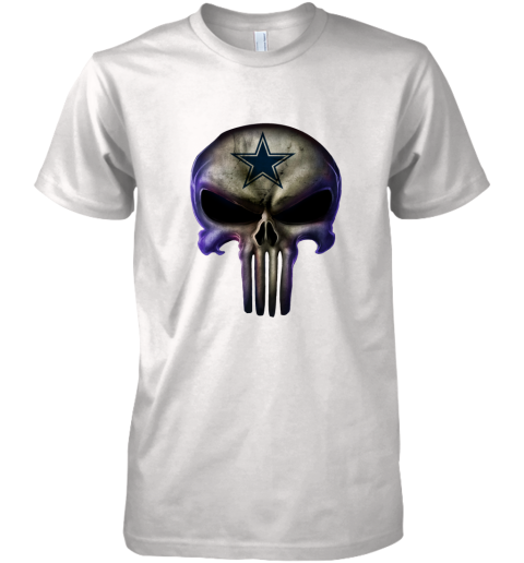 Dallas Cowboys The Punisher Mashup Football Premium Men's T-Shirt