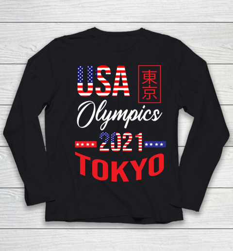 USA Olympics 2021 Team Tokyo Olympics 2021 Youth Long Sleeve