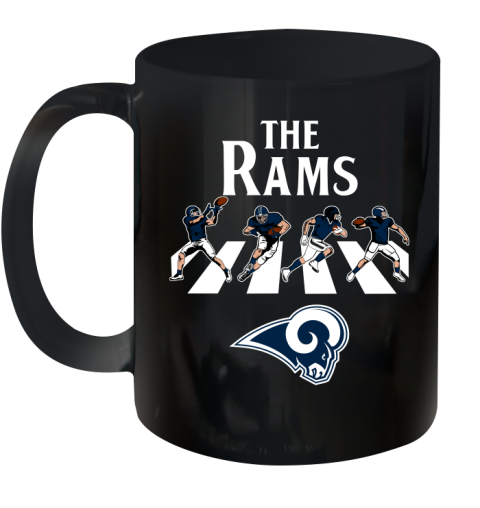 NFL Football Los Angeles Rams The Beatles Rock Band Shirt Ceramic Mug 11oz