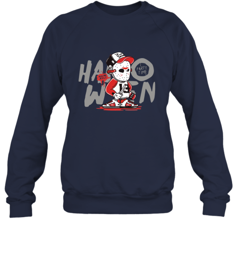 j2m3 jason voorhees kill im all party time halloween shirt sweatshirt 35 front navy