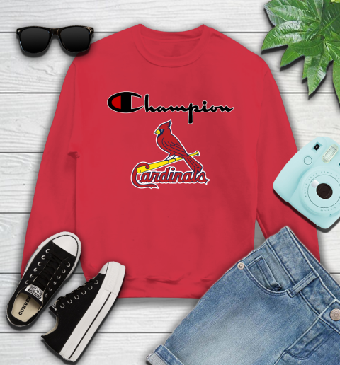 MLB Baseball St.Louis Cardinals Champion Shirt Youth Sweatshirt 5