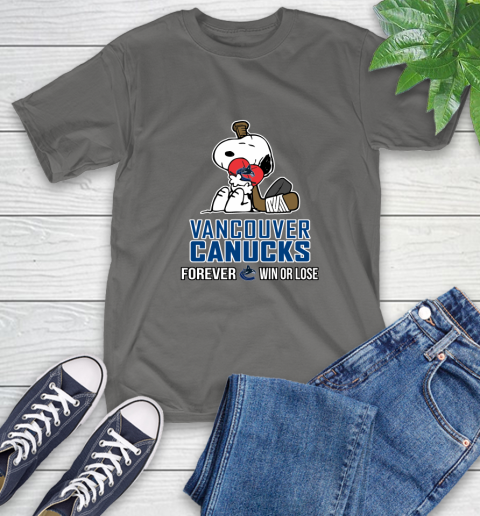 NHL The Peanuts Movie Snoopy Forever Win Or Lose Hockey Vancouver Canucks 9
