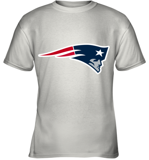 New England Patriots NFL Pro Line Black Team Lockup Youth T-Shirt