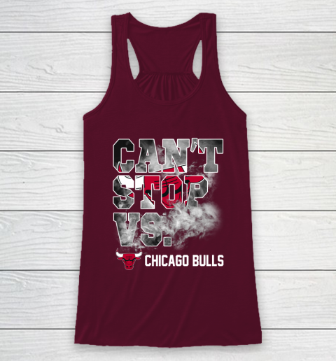 NBA Chicago Bulls Basketball Can't Stop Vs Racerback Tank 2