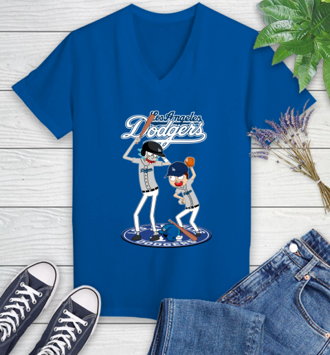 MLB Los Angeles Dodgers Rick And Morty Baseball 86