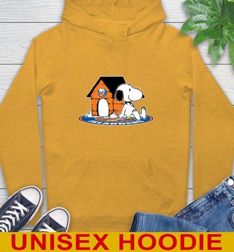 NHL Hockey New York Islanders Snoopy The Peanuts Movie Shirt Hoodie 3