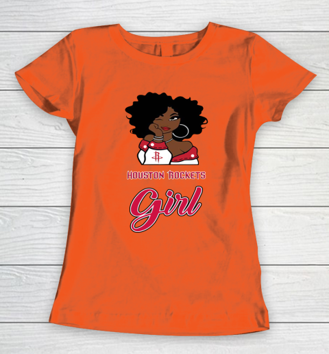 Houston Rockets Girl NBA Women's T-Shirt 5
