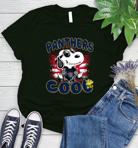 NHL Hockey Florida Panthers Cool Snoopy Shirt Women's T-Shirt 6 NHL Hockey Florida Panthers Cool Snoopy Shirt Women's T-Shirt - Image 6
