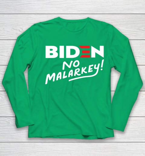 Biden No Malarkey Youth Long Sleeve 4