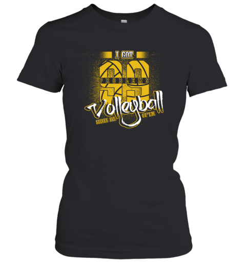 I Got 99 Problems Volleyball Solves All Of'em Women's T-Shirt I Got 99 Problems Volleyball Solves All Of'em Women's T-Shirt