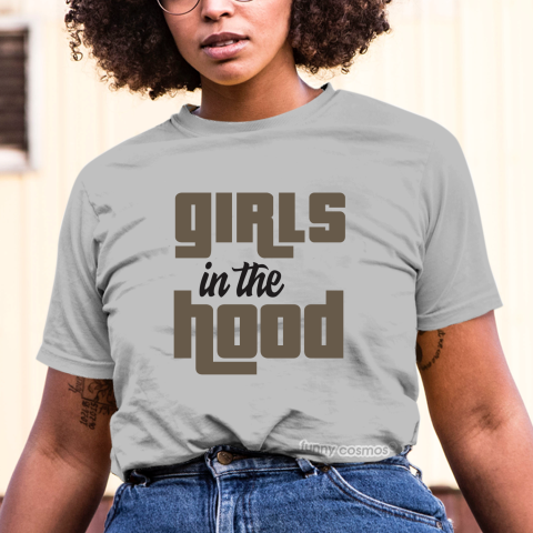 Jordan 1 Mocha Matching Sneaker Tshirt For Woman For Girl Girls in the Hood White Jordan Shirt