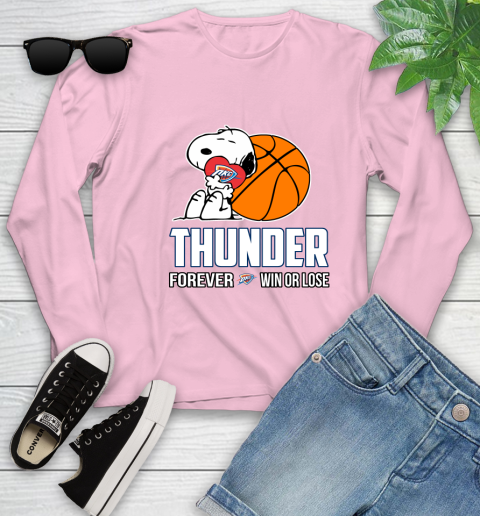 NBA The Peanuts Movie Snoopy Forever Win Or Lose Basketball Oklahoma City Thunder_000 134