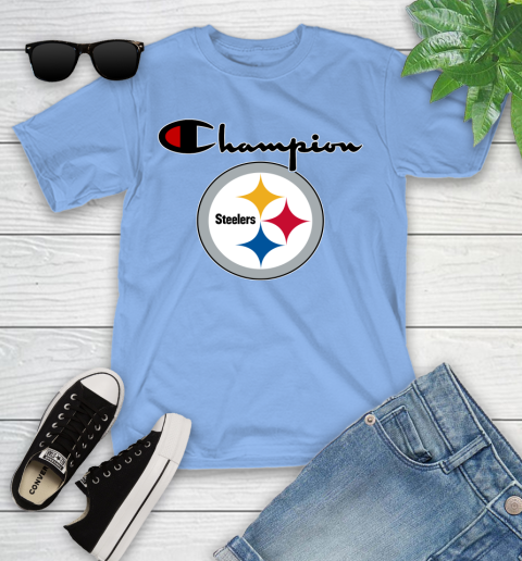 NFL Football Pittsburgh Steelers Champion Shirt Youth T-Shirt 10
