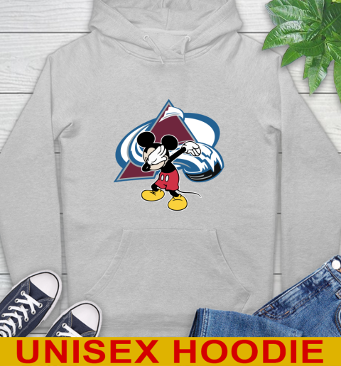 Colorado Avalanche NHL Hockey Dabbing Mickey Disney Sports Hoodie 6