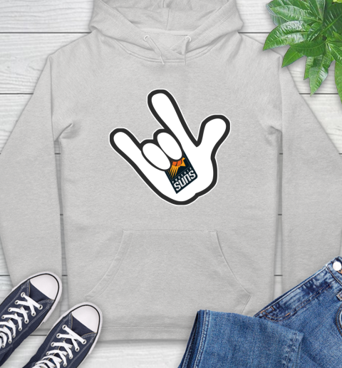 Phoenix Suns NBA Basketball Mickey Rock Hand Disney Hoodie