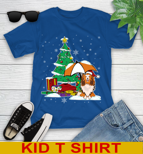 Sheltie Christmas Dog Lovers Shirts 106
