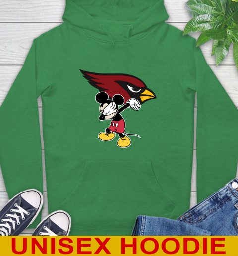 Arizona Cardinals NFL Football Dabbing Mickey Disney Sports Hoodie 8