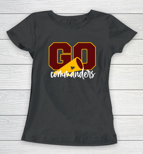 Go Cheer Commanders Women's T-Shirt