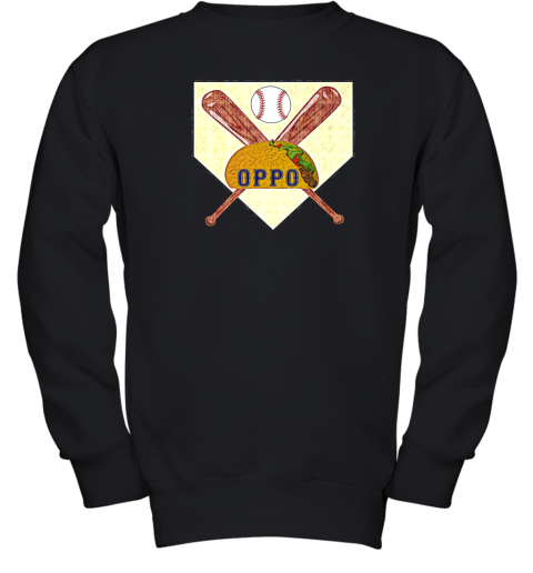 The Official Oppo Baseball Lovers Taco Youth Sweatshirt