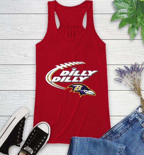 NFL Baltimore Ravens Dilly Dilly Football Sports Racerback Tank 6