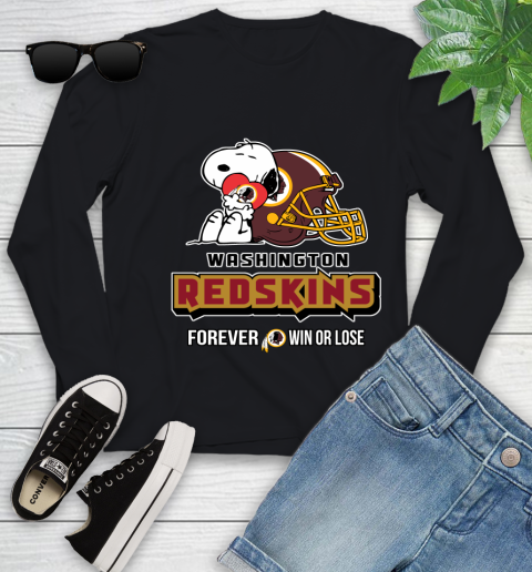 NFL The Peanuts Movie Snoopy Forever Win Or Lose Football Washington Redskins 126