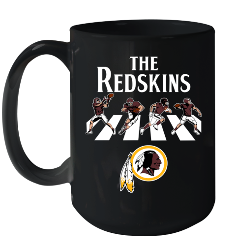 NFL Football Washington Redskins The Beatles Rock Band Shirt Ceramic Mug 15oz