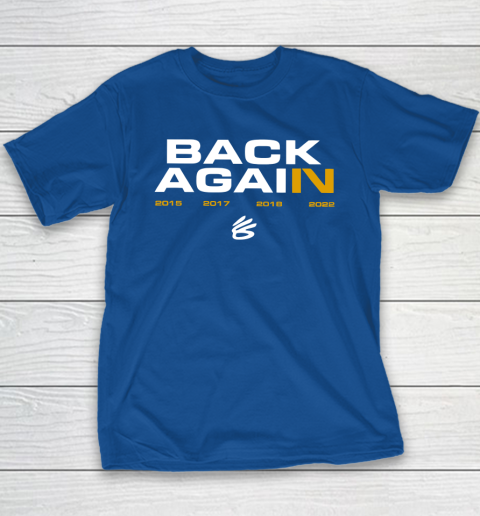 Steph Curry Back Again Youth T-Shirt 6