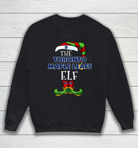 Toronto Maple Leafs Christmas ELF Funny NHL Sweatshirt