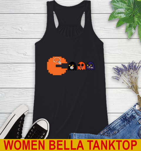 Cleveland Browns NFL Football Pac Man Champion Racerback Tank 2