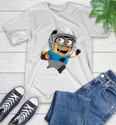 NFL Carolina Panthers Minions Disney Football Sports T-Shirt