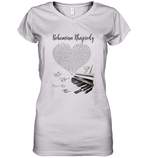 bohemian rhapsody t shirt women's