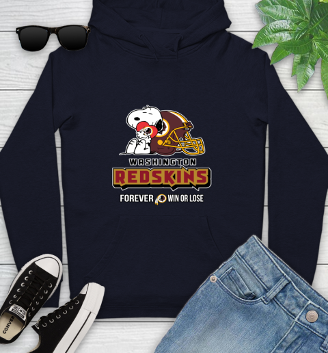 NFL The Peanuts Movie Snoopy Forever Win Or Lose Football Washington Redskins 140