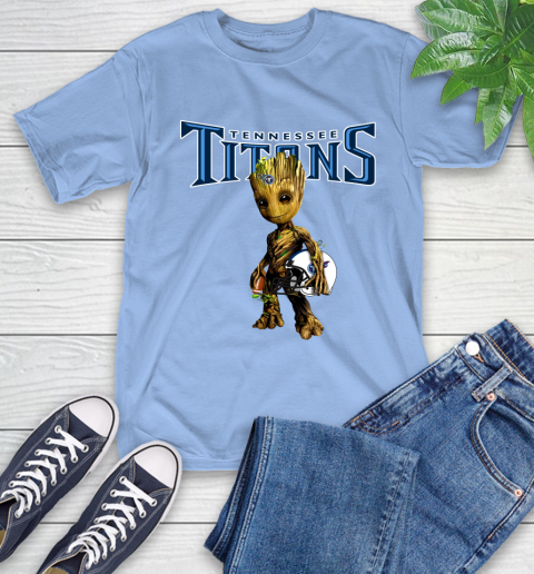 Tennessee Titans NFL Football Groot Marvel Guardians Of The Galaxy T-Shirt 11